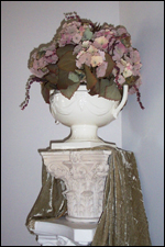 Hydrangea & Berry Urn Centerpiece